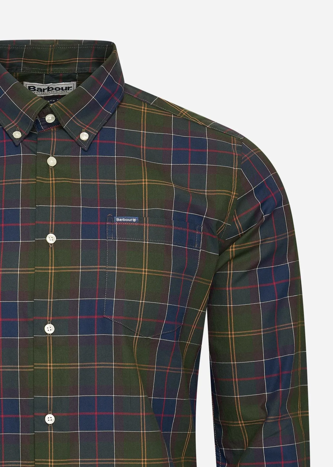 Wetheram tailored tartan shirt - classic tartan