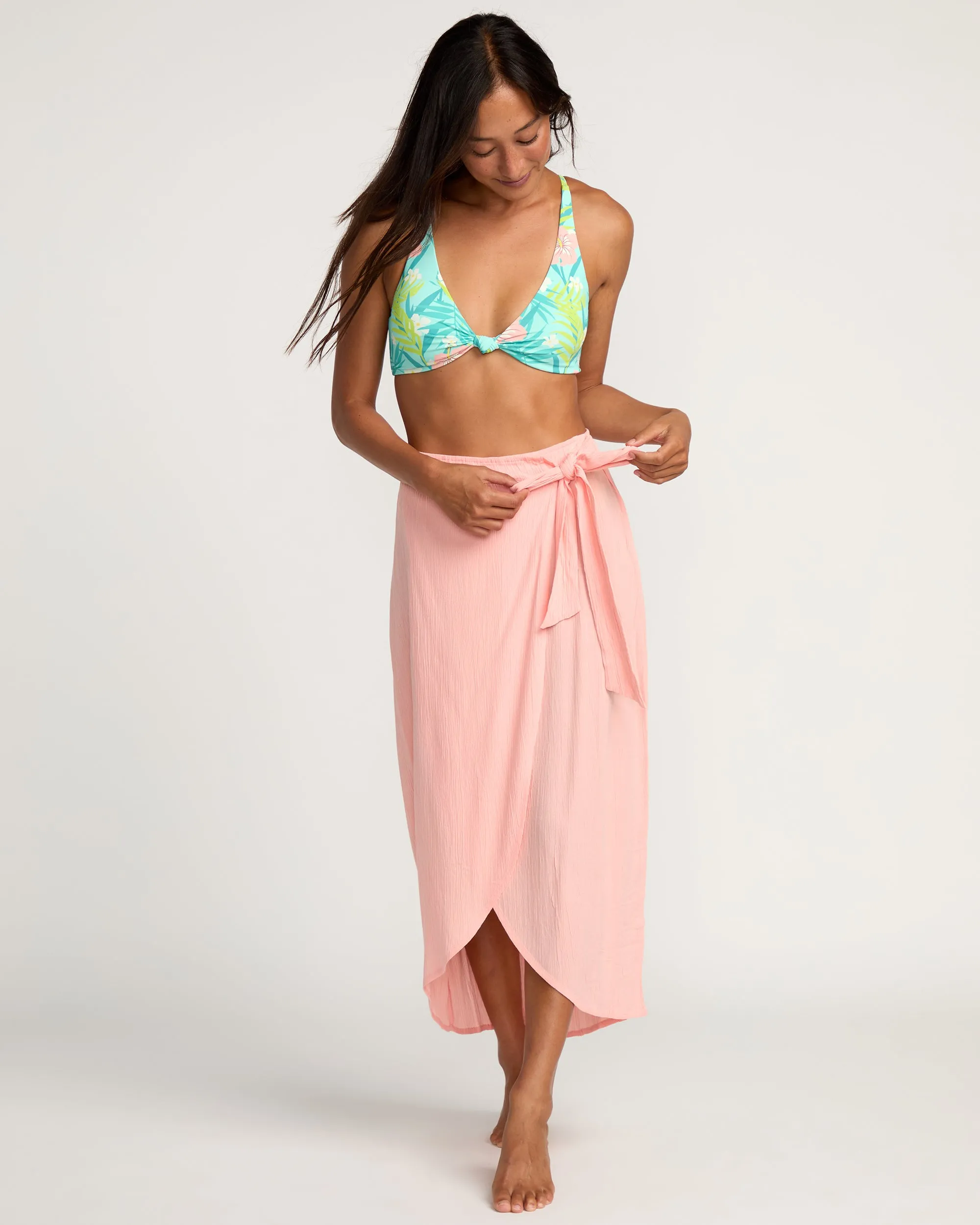 Womens Hula Honey Midi Skirt - Royal Hawaiian