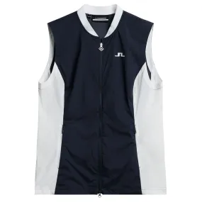 Womens Thorine Stretch Wind Pro Gilet JL Navy - SS24