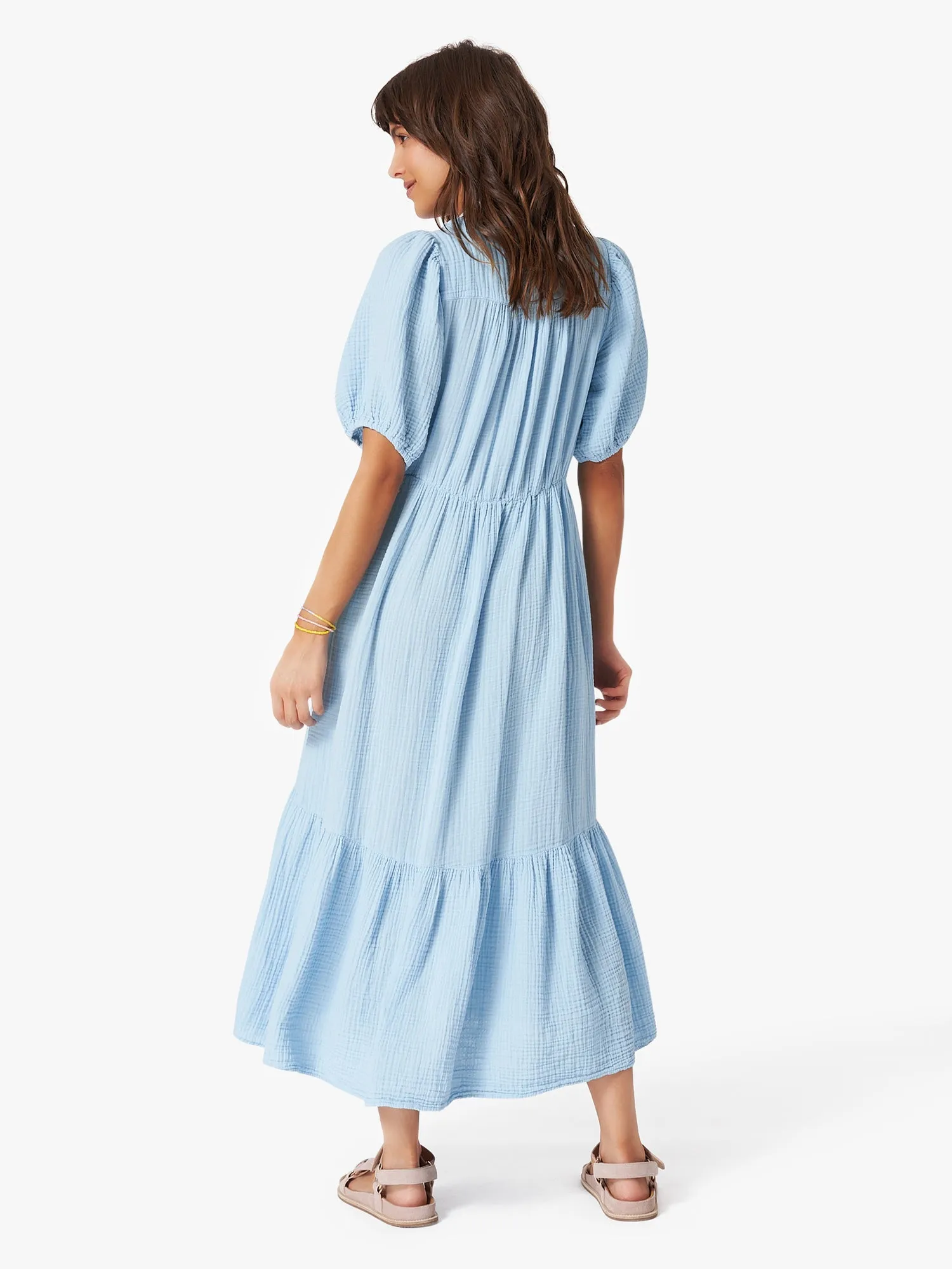 Xirena - Lennox Midi Dress in Cyprus Blue