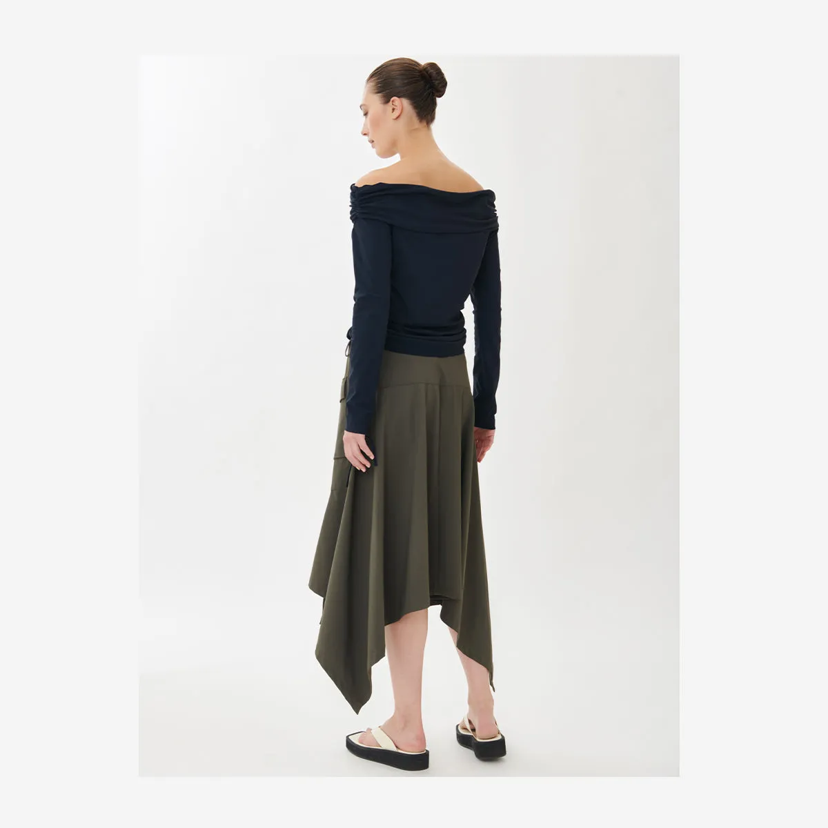 YANNA SKIRT TECHNICAL JERSEY