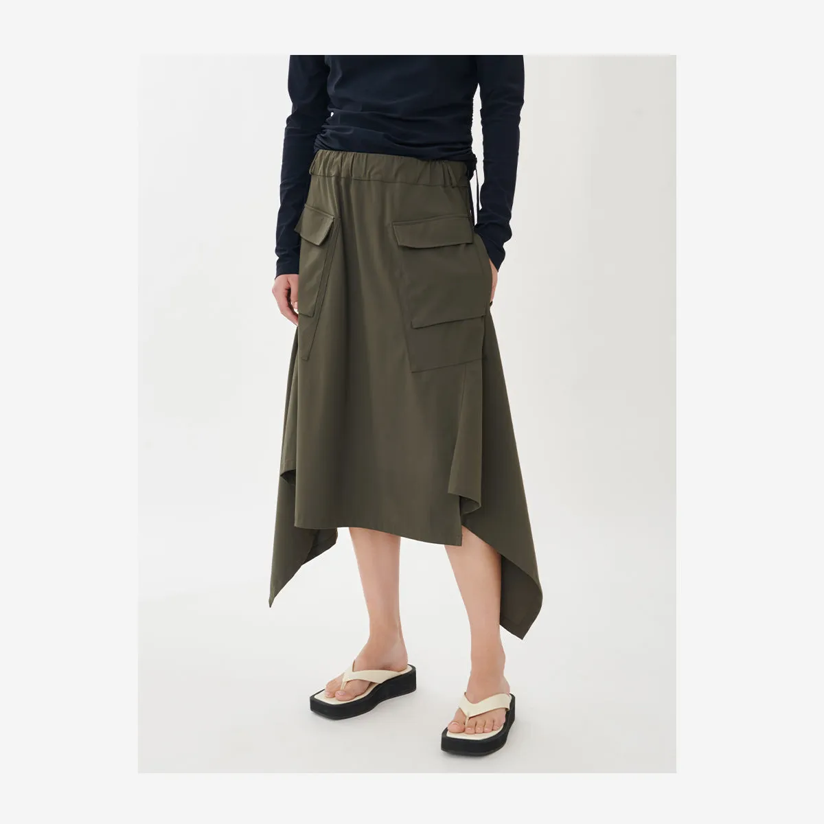 YANNA SKIRT TECHNICAL JERSEY