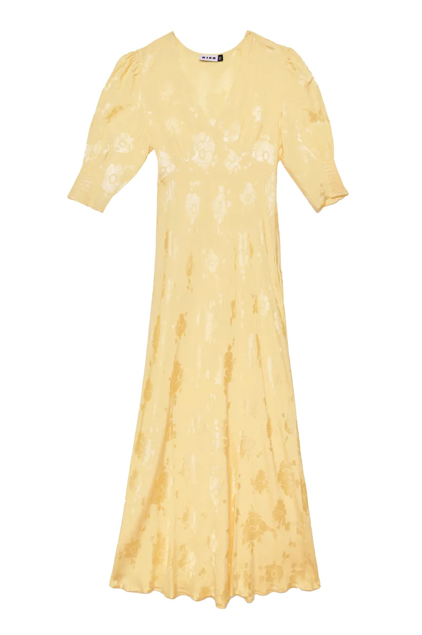 ZADIE DRESS - GOLD POPPY